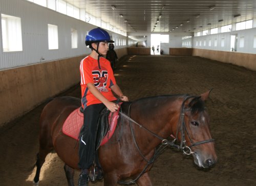 обучение детей верховой езде